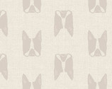 Cats and Dogs - Dogs Light Grey by Sarah Golden from Andover Fabrics