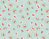 Little Red in the Woods - Toss Mint by Jill Howarth from Riley Blake Fabric