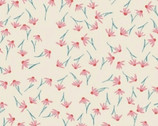 Daisy Chain - Tossed Daisy Pink by Annabel Wrigley from Windham Fabrics