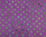Handcrafted Patchwork Batik - Dot Magenta Purple from Andover Fabrics