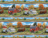Autumn Grove - Autumn Grove Stripe by Bob Fair from Wilmington Prints Fabric