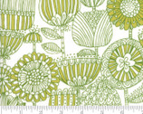 Just Another Walk In The Woods - Flower Green by Stacy Iset Hsu from Moda Fabrics