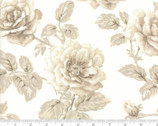 Regency Blues - Roses Natural Tonal Sand by Christopher Wilson Tate from Moda Fabrics