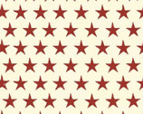 Land That I Love - Stars Red from Clothworks Fabrics