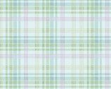 Morning In The Garden - Plaids Blue by Mary Jane Carey from Henry Glass Fabric