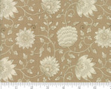 La Vie En Rouge - Floral Vines Tan Oyster by French General from Moda Fabrics