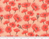 Le Pavot - Floral Poppy Blush PInk by Sandy Gervais from Moda Fabrics