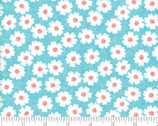Badda Bing - Flowers Turquoise by Me and My Sister from Moda Fabrics