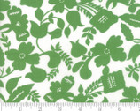 Feed Sacks Red Rover - Floral Green by Linzee Kull McCray from Moda Fabrics