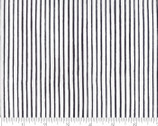Modafications - Stripes Jet Black on White by Howard Marcus from Moda Fabrics