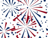 Seasonal Basics - Patriotic Fireworks from Springs Creative Fabric