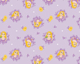 Forever Princess - Rapunzel Lilac by Disney from Camelot Fabrics