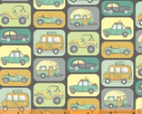 Road Trippin - Transportation Vehicles Charcoal Terri Degenkolb from Windham Fabrics