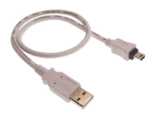1.8 METER USB A TO USB MINI CABLE FOR CAMERAS.