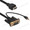 The HDMI to VGA cable converts digital HDMI signals into analog VGA and stereo audio. It is a perfect solution for connecting video cards (desktop or laptop) or consumer electronics devices such as game consoles or home theater receivers that offer an HDMI Out port to a VGA display.