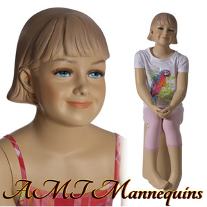 Mannequin Female Sitting Child Model Ray