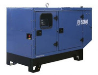 40 KW JOHN DEERE Generator 40 KVA, Single phase, SDMO J40UM IV Enclosed 