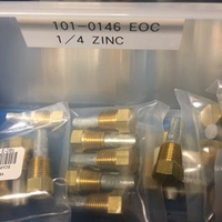 101-0146 Zinc, 1/4 IN Pencil Anodes with Brass Cap