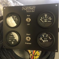 Phasor Marine Four Gauge Remote Panel with Start/Stop