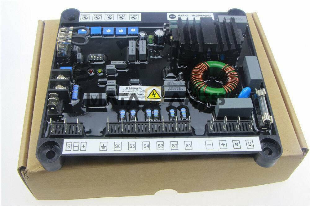 New Automatic Voltage Regulator Card AVR M40FA640A For Marelli 