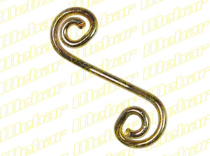 Quarter Turn Panel Fastener #6 S-Springs Fits Tabs That Are 1-3/8 Inch Center To Center
