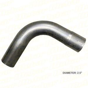 2.5" DIA Aluminized Exhaust Pipe
