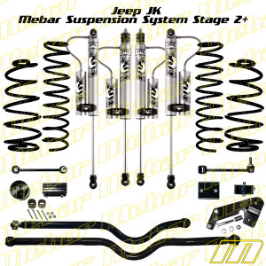 Mebar Jeep JK [07+] Suspension System Stage 2+ - 2 DR