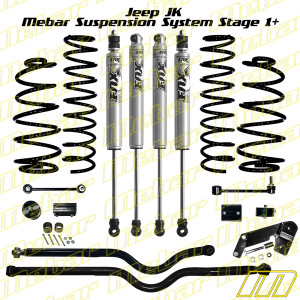 Mebar Jeep JK [07+] Suspension System Stage 1+ - 4 DR