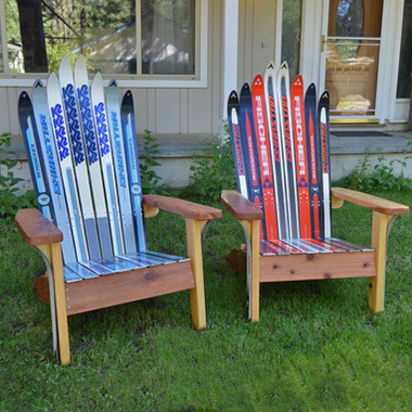 adirondack style ski chair - forest furniture tahoe