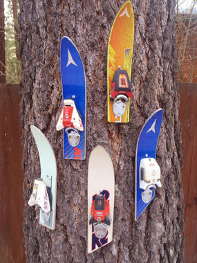 Many ski and binding combinations can be used for any color preference. Make a request while placing your order, (or call (530)541-1314 anytime)
