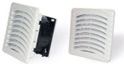 GSV1000220 : 4.7 inch (119mm) Enclosure Filter Fan 230 VAC 50/60 Hz, 25 CFM Reversible Airflow, NEMA-12/IP54, UL/CSA