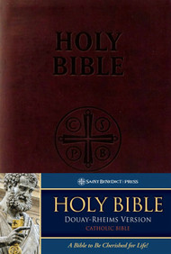 The cover of the Bible