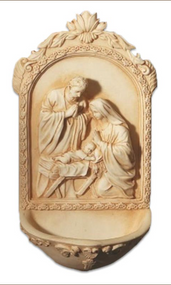 Nativity Holy Water Font 
