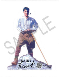 Saint Frassati Canonization Sticker 3 x 4 in