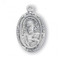 Sterling Silver Scapular Medal, 18" chain