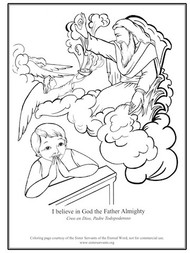 Credo Coloring Pages - Sister Servants of the Eternal Word