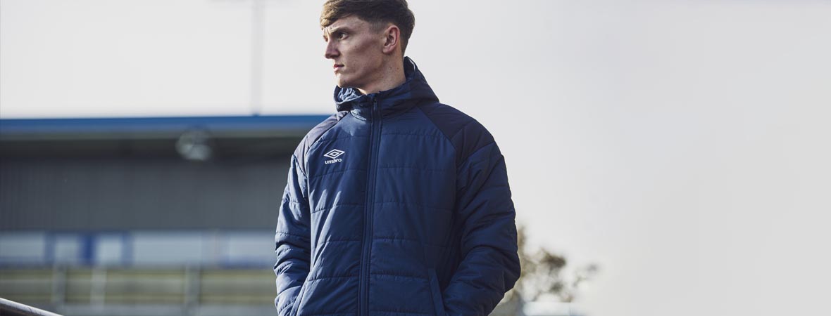 umbro bench coat