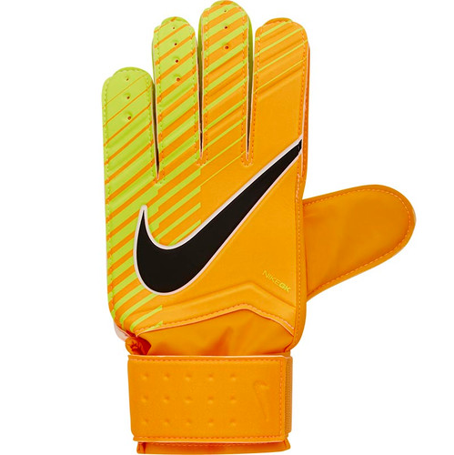 black and orange nike goalkeeper gloves