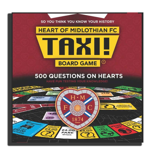 Hearts Taxi Trivia Board Game 