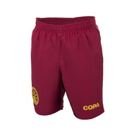 Football Shorts - Tibet Away Shorts - Burgundy - COPA 9127