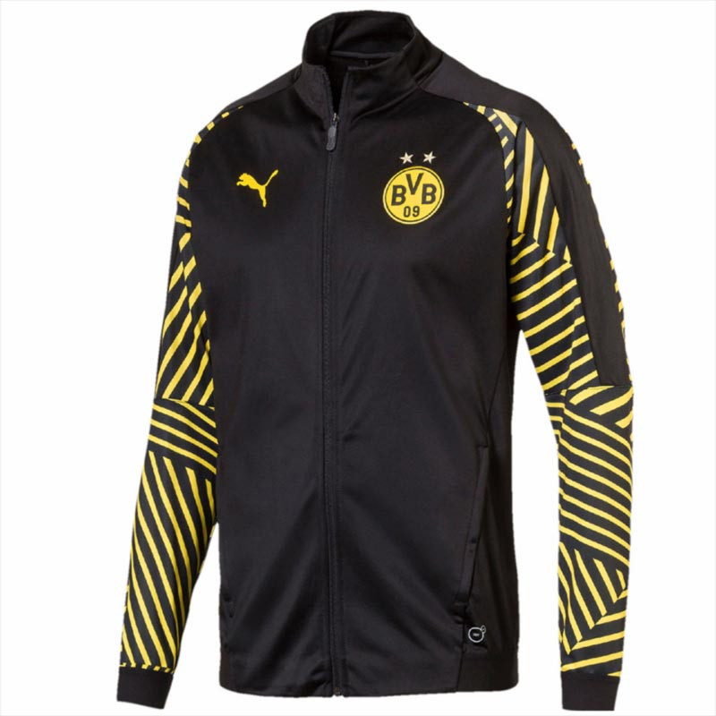 yellow and black puma tracksuit
