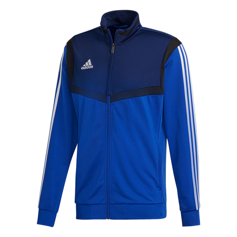 adidas badge of sports poly funnel track top