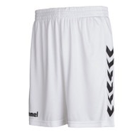 Football Shorts - Hummel Core Poly - White