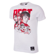Football Fashion - George Best Collage T-Shirt - COPA 6766
