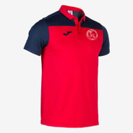 Lasswade Athletics Club Kids Polo Shirt (Red)