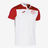 Lasswade Athletics Club Kids Polo Shirt (White)