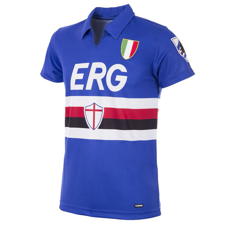 Retro Football Shirts - Sampdoria Home 