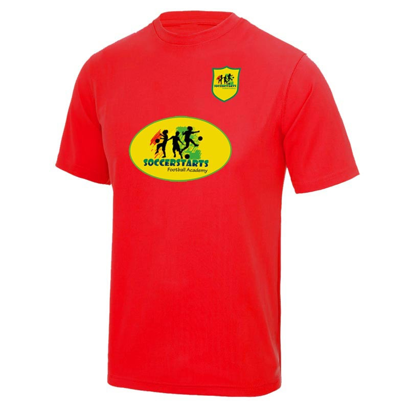 Soccerstarts Football Academy Shirt (Red) Football Nation