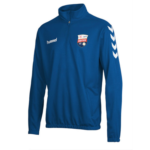 Montrose FC - 1/4-Zip Sweatshirt - Blue - Hummel