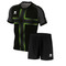 Football Kits - Errea Parma 3.0 & New Skin Kit Set - Black/Green Fluo - Teamwear